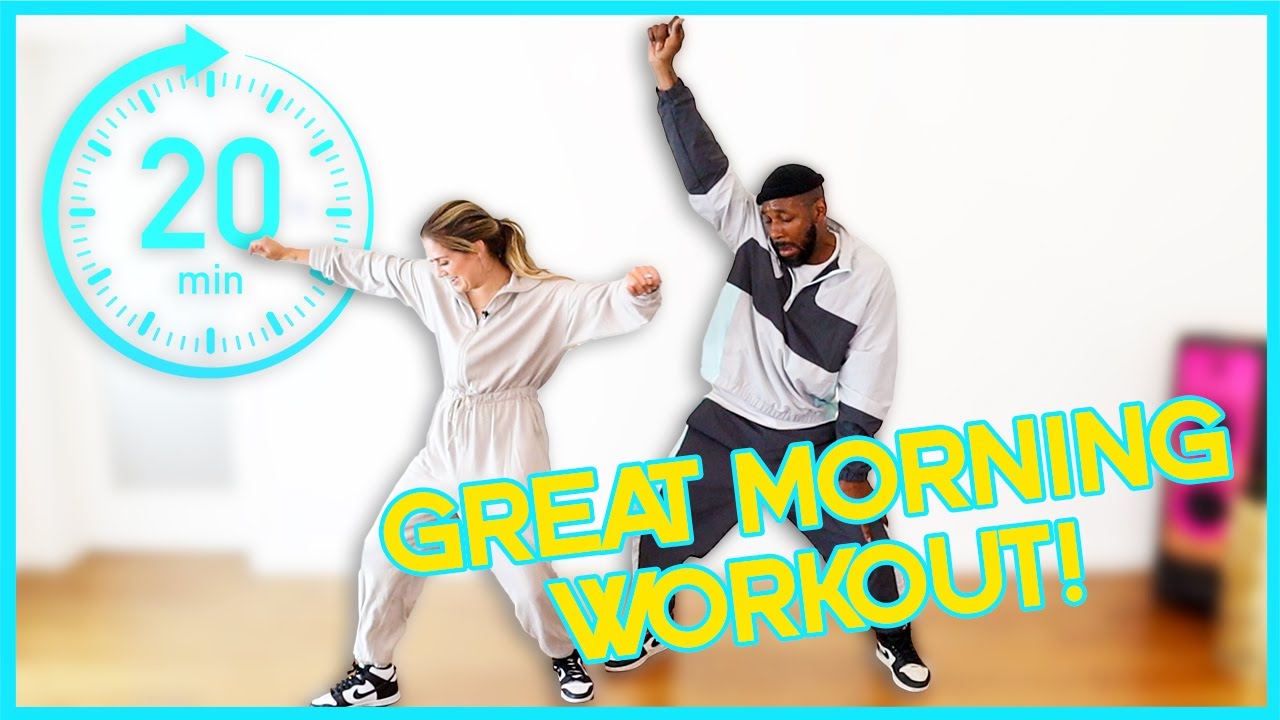 Great Morning Workout! 20 Minute Dance Cardio with tWitch and Allison ✨