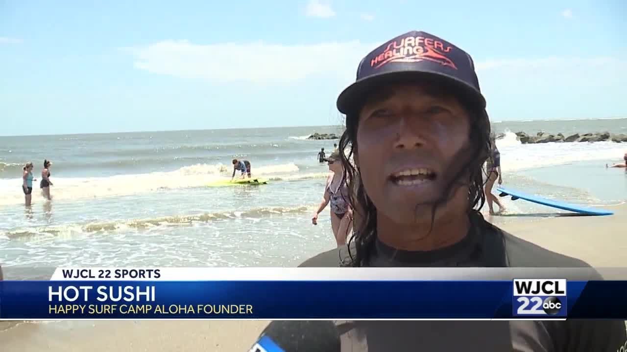 Special Surfing Surprise held on Tybee Island