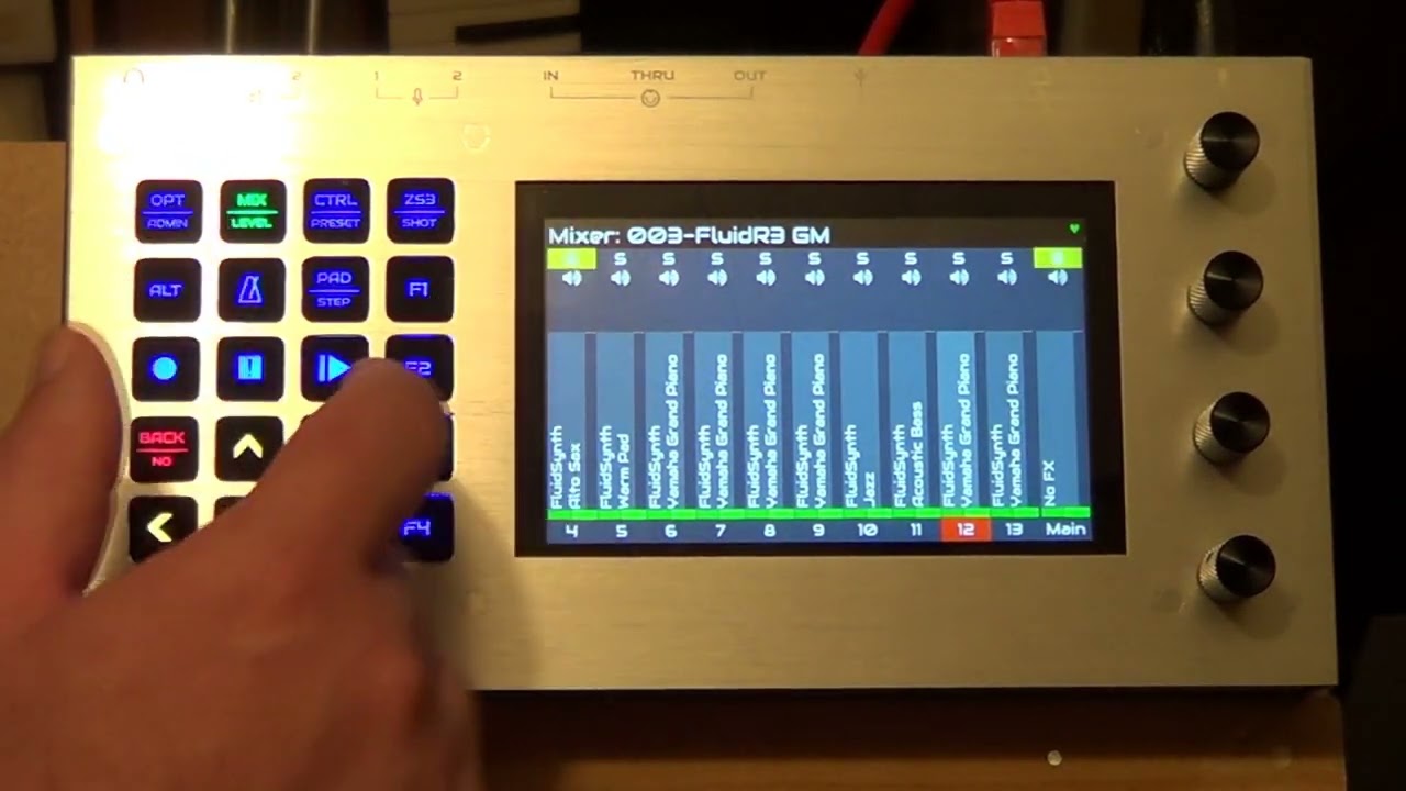 Zynthian V5 : les bases de la nouvelle interface utilisateur