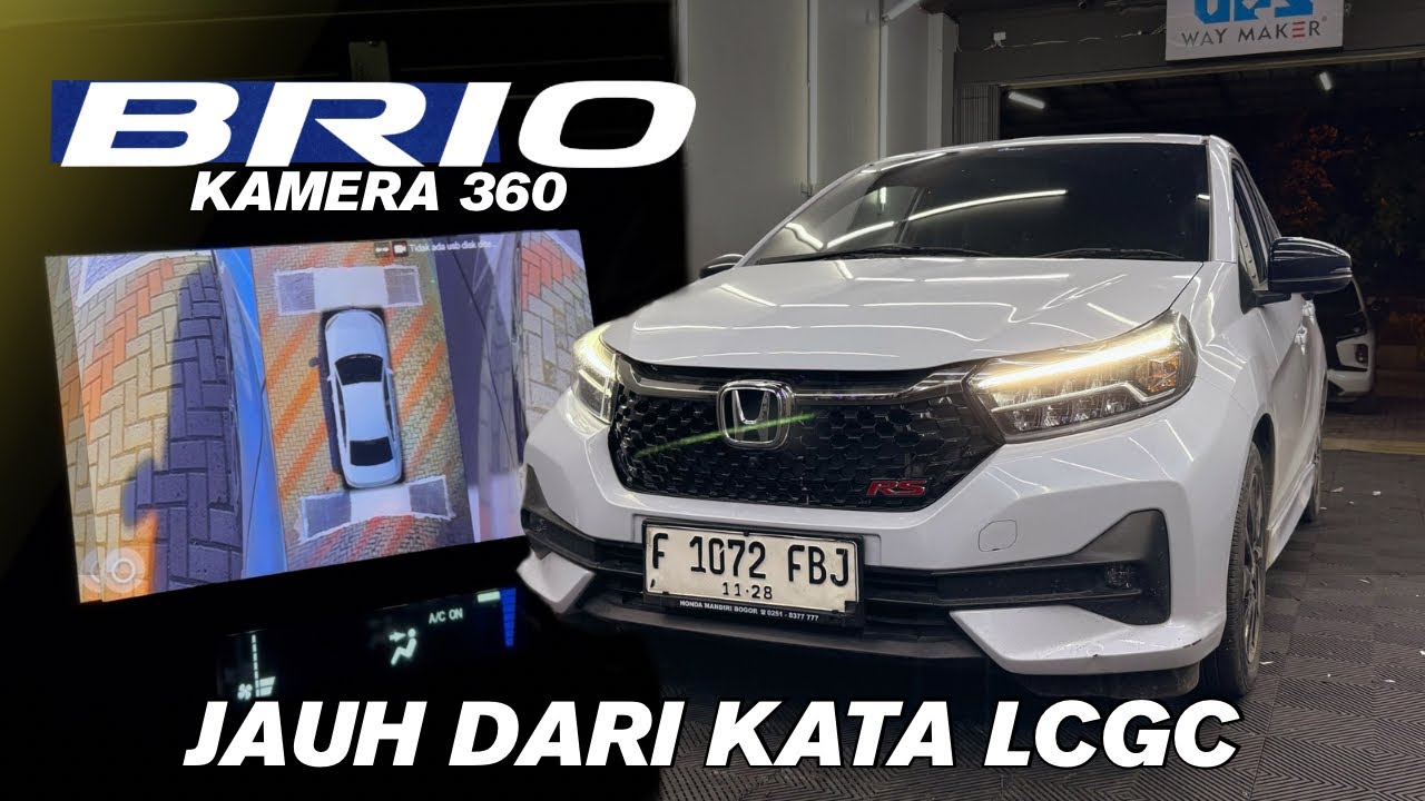 BRIO RS INI BUKAN LAGI KELAS LCGC KARENA KAMERA 360 NYA‼️