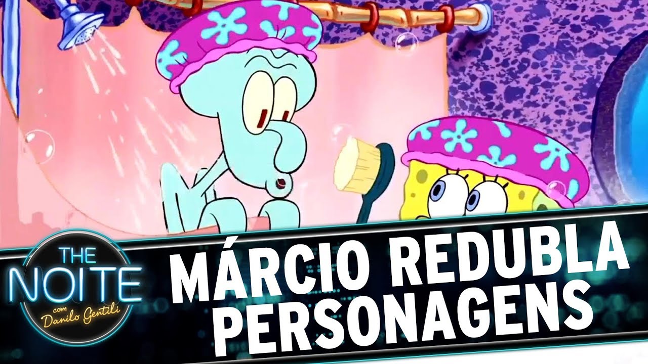 Márcio Seixas redubla personagens famosos | The Noite (13/07/17)
