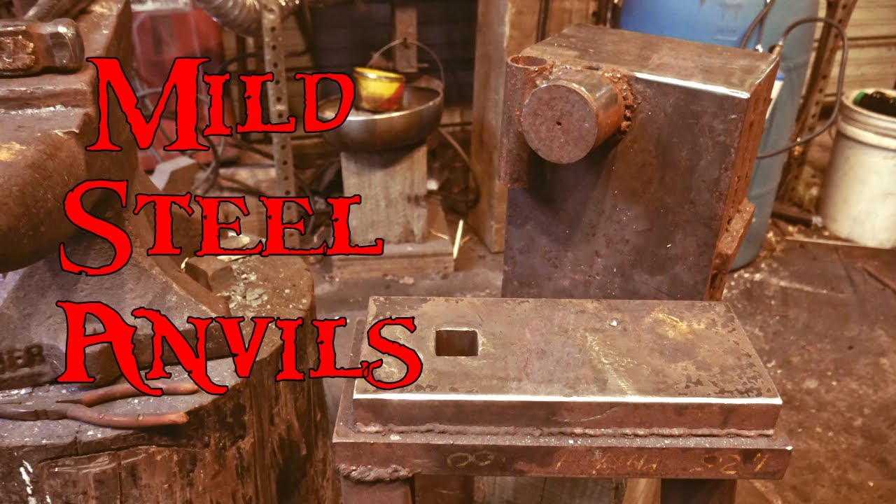 First Fire Series: Mild Steel Anvils