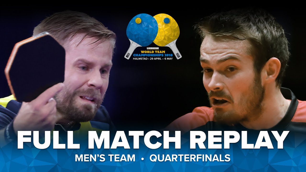 FULL MATCH | PERSSON Jon  (SWE) vs WALKER Samuel (ENG) | MT QF | #ITTFWorlds2018