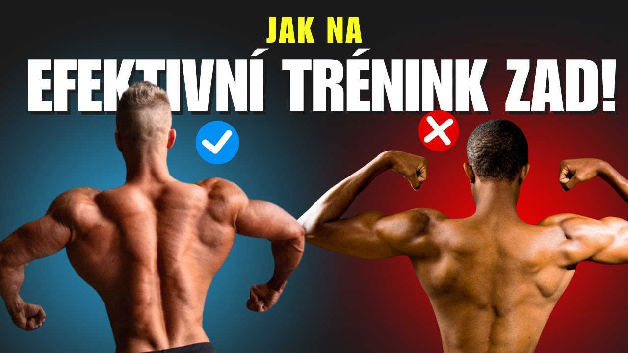 Jak na EFEKTIVNÍ trénink zad! w/David Procházka