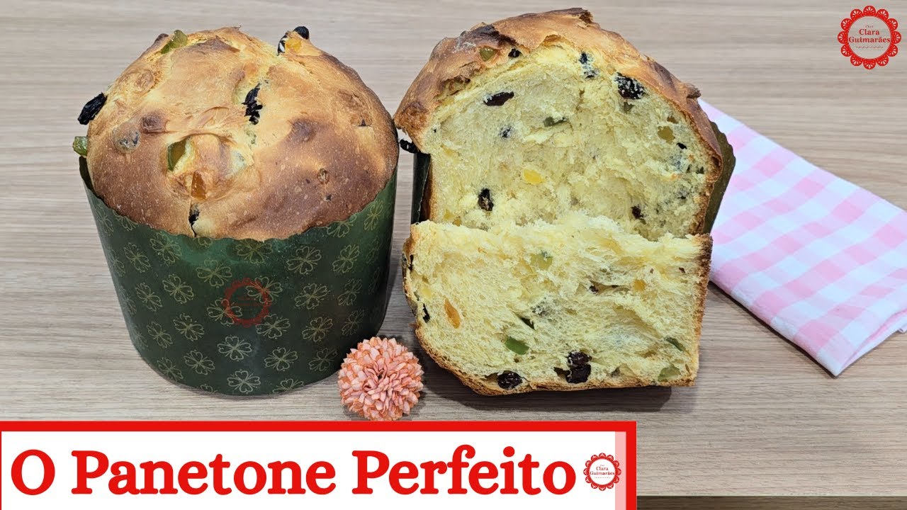 Aprenda a fazer o PANETONE PERFEITO com aquela massa úmida e macia que desfia. Receita 2025!
