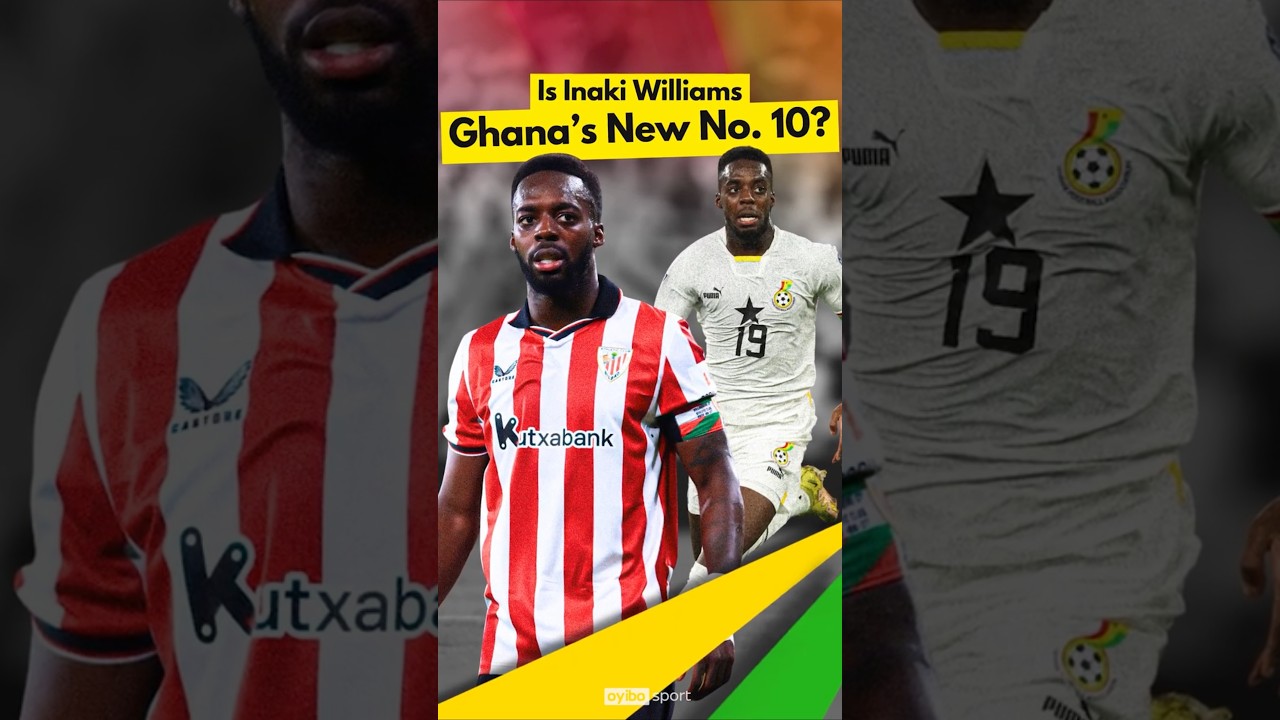 Inaki Williams: Ghana's New No. 10 🇬🇭 #blackstars #worldcup2026