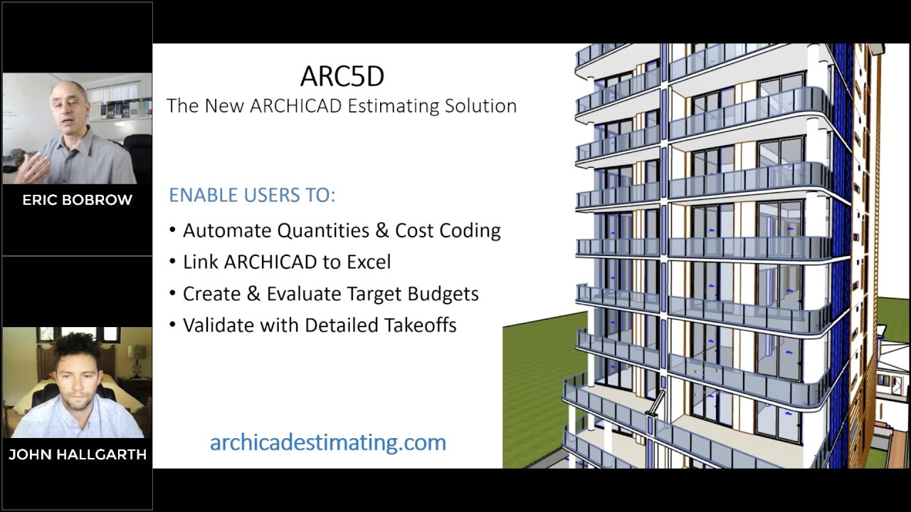 Introducing ARC5D - the new ARCHICAD Estimating Solution