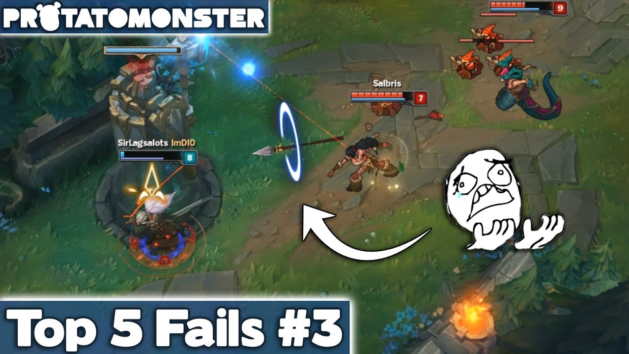 League of Legends Top 5 Fails Week 3 | LoL Funny Moments