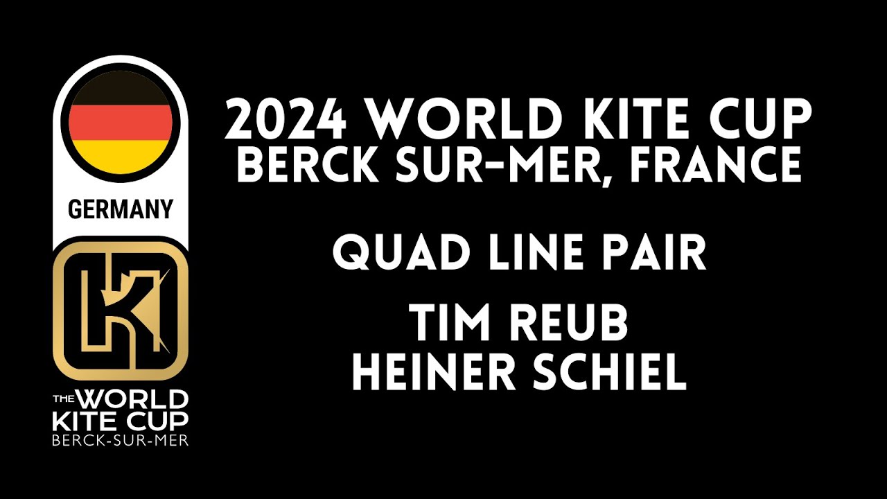 2024 World Kite Cup - Quad Line Pair - Tim Reub and Heiner Scheil