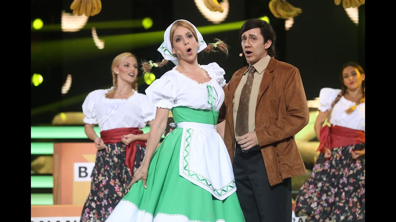 Canco Rodríguez imita a Luis Aguilé junto a Ruth Lorenzo - Tu Cara Me Suena