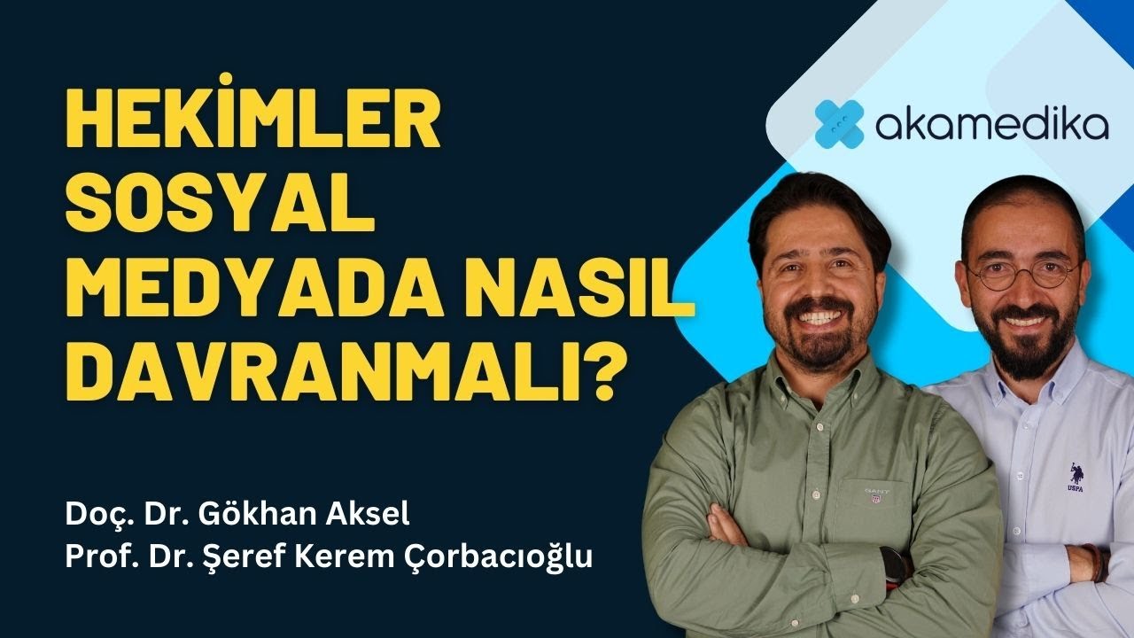 Hekimler sosyal medyada nasıl davranmalı?