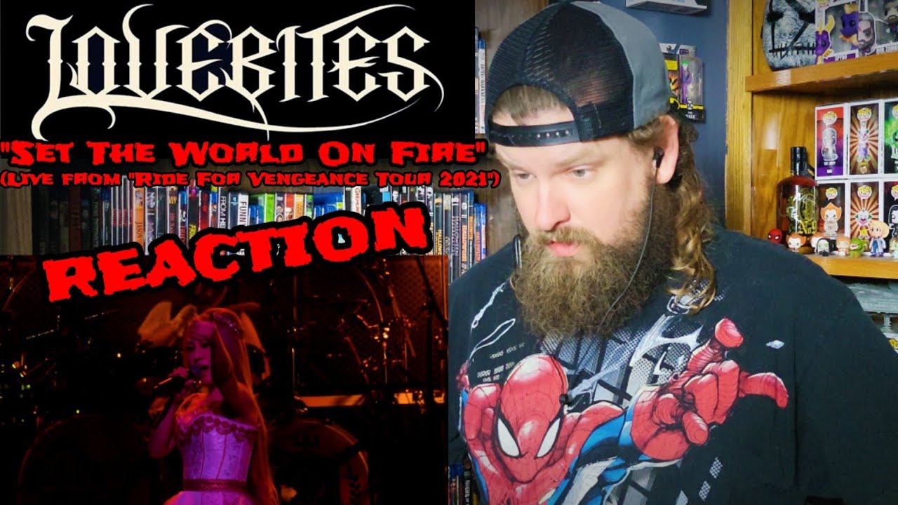 Lovebites - Set the World on Fire [Live] (REACTION)
