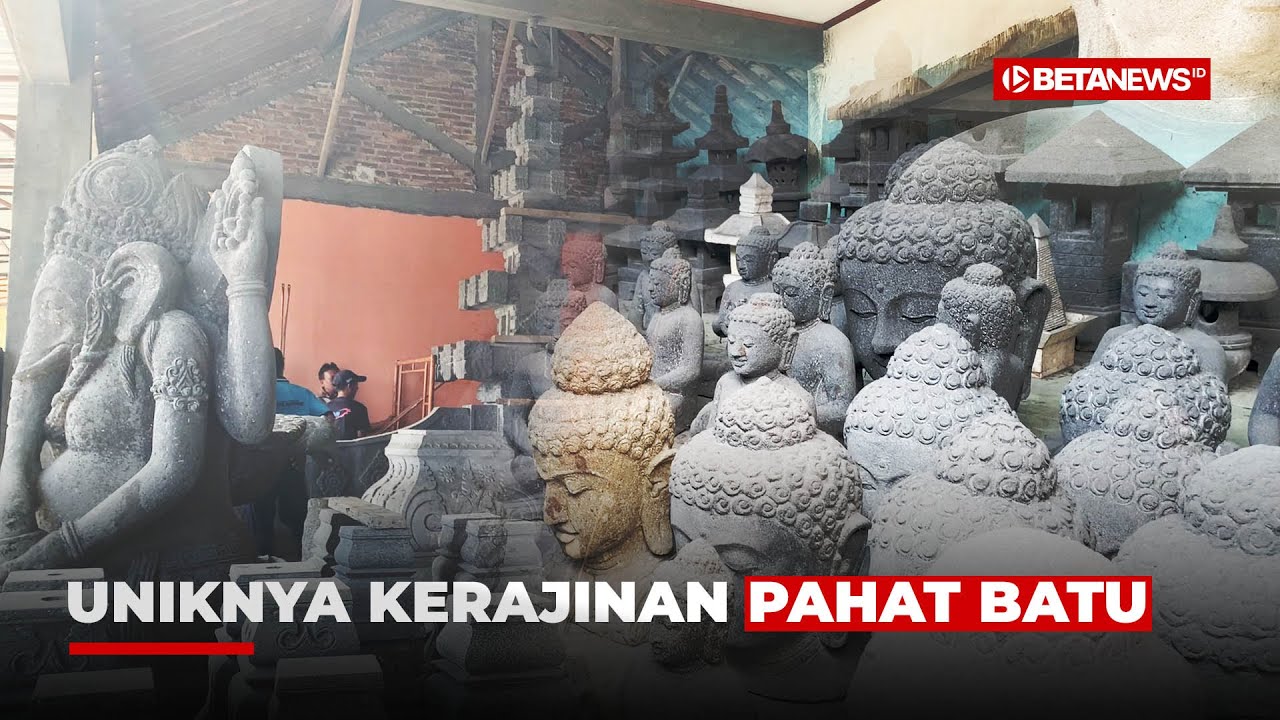 Melihat Sentra Kerajinan Pahat Batu di Muntilan