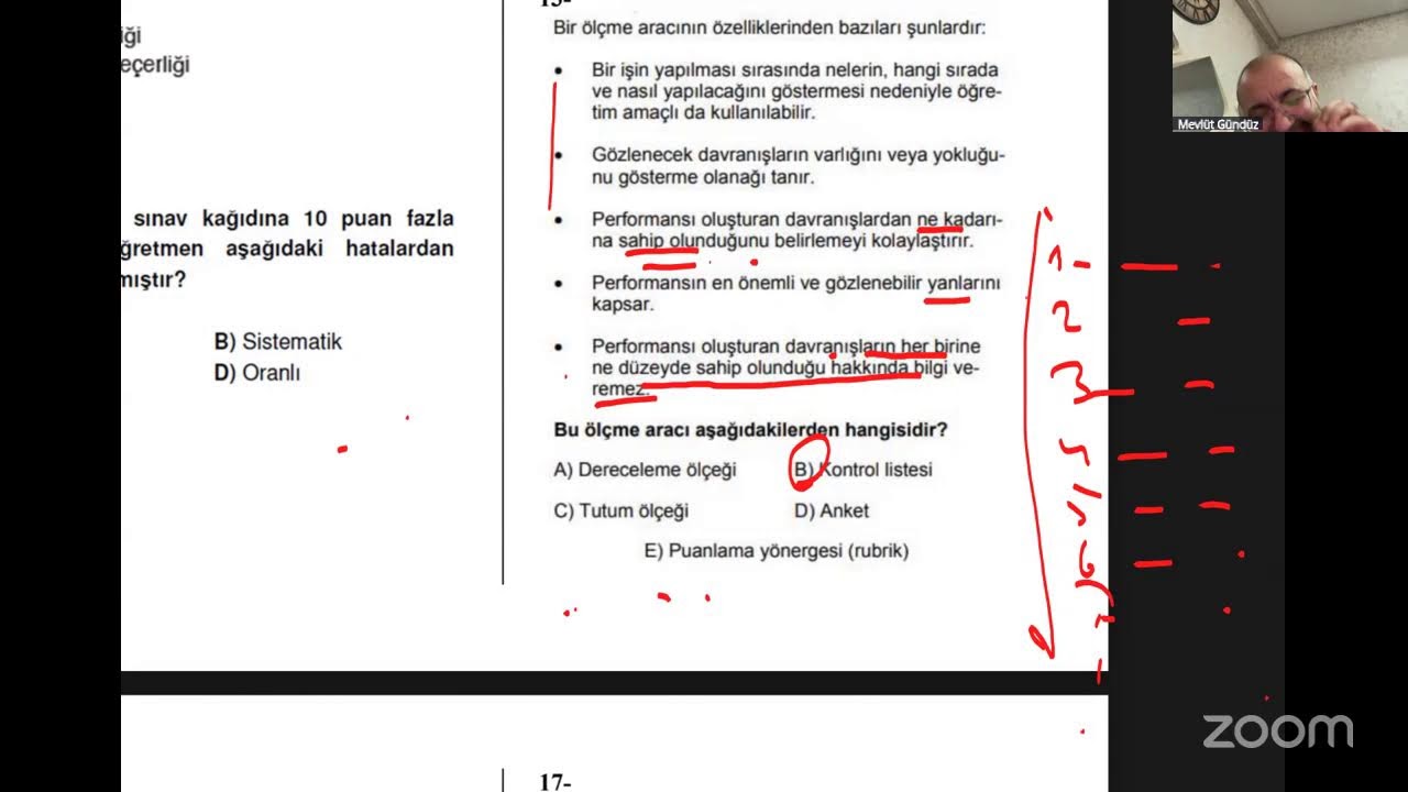 Mevlüt Gündüz - Ölçme Ramazan Soru Kampı