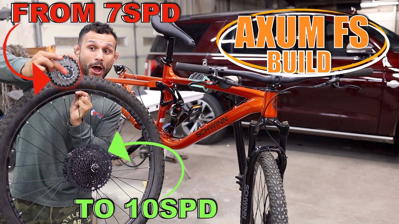 Schwinn Axum FS получает новый групсет!!