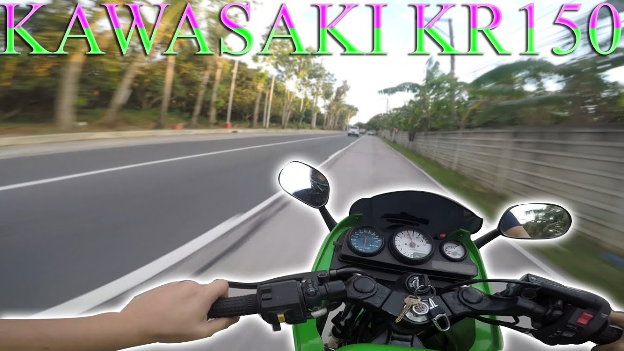 Kawasaki KR150 Top Speed - 2T POV