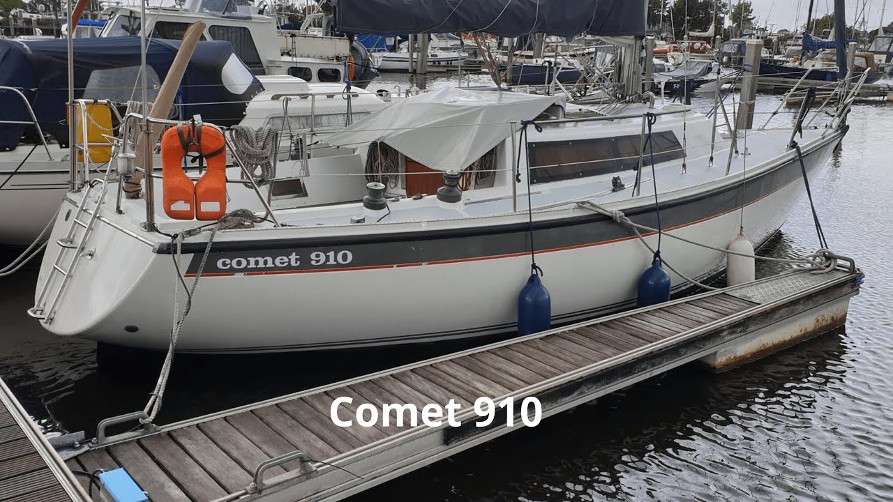 Comet 910 (1977) Klassiek Zeiljacht van Van de Stadt & Finot met Sol&eacute; Diesel