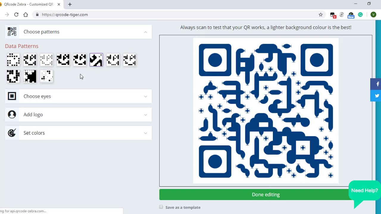 How To Make a Dynamic QR Code with Logo and Track Data! || Customized QR Code Generator