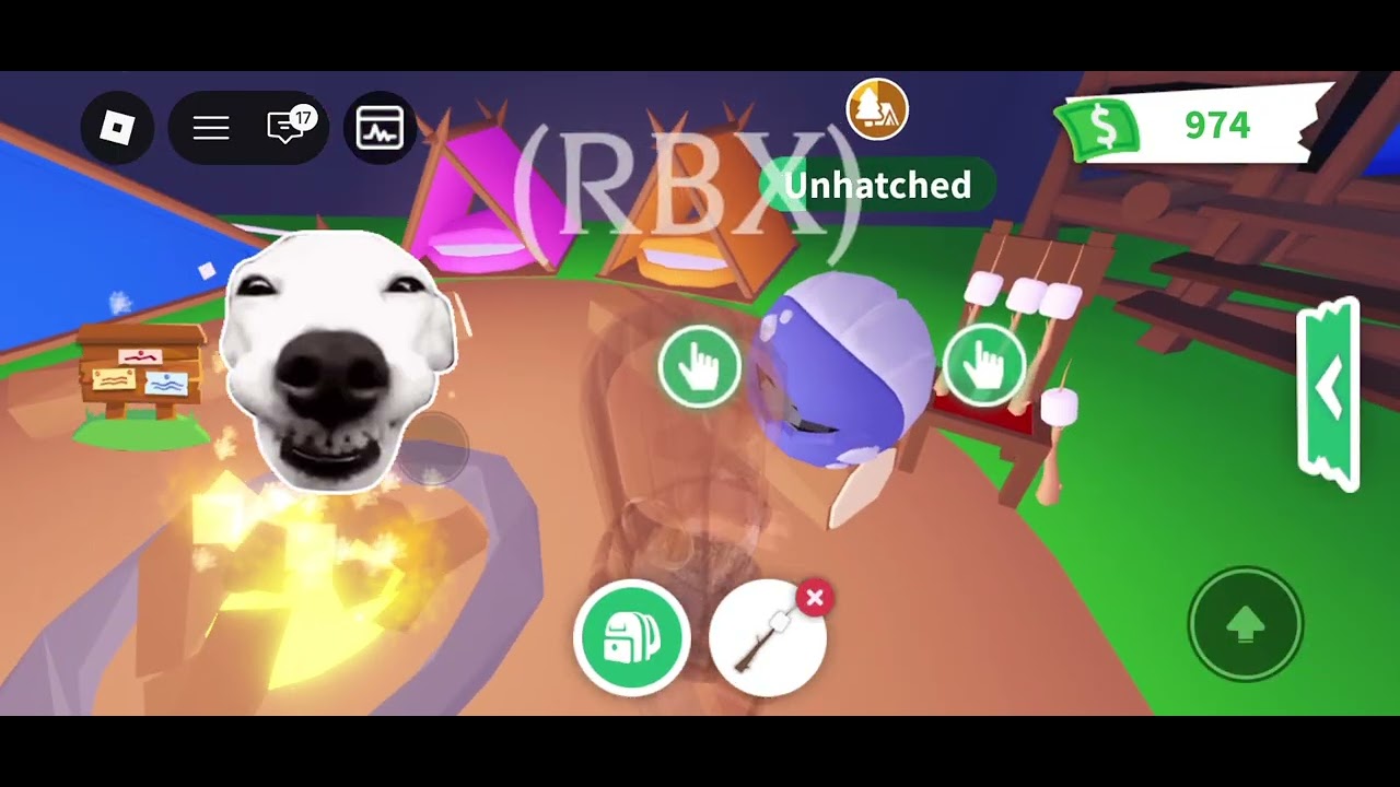 скоро вже буде паска 🤣🥚🥩🍗🍖 #adoptme  @princessofroblox 