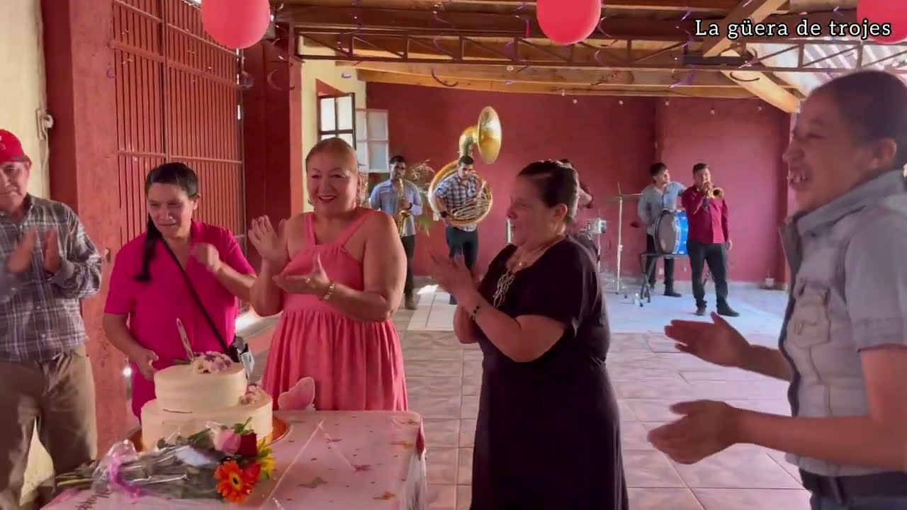 Festejando a doña Antonia Castañón Valparaíso Zacatecas