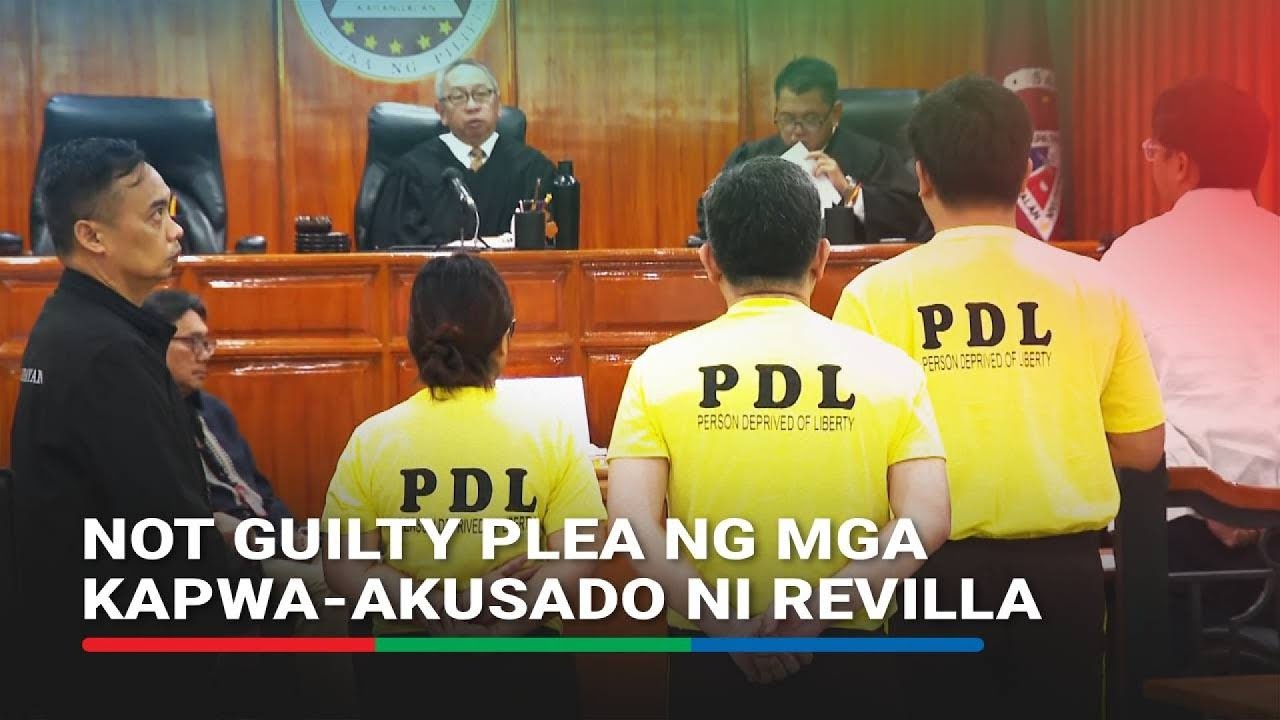 Brice Hernandez, Jaypee Mendoza naghain ng not guilty plea sa kasong graft