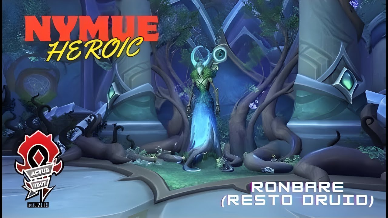 NYMUE (HEROIC) Amirdrassil Raid 10.2 -Ronbare (H) Resto Druid POV Top Heal (with wclogs)