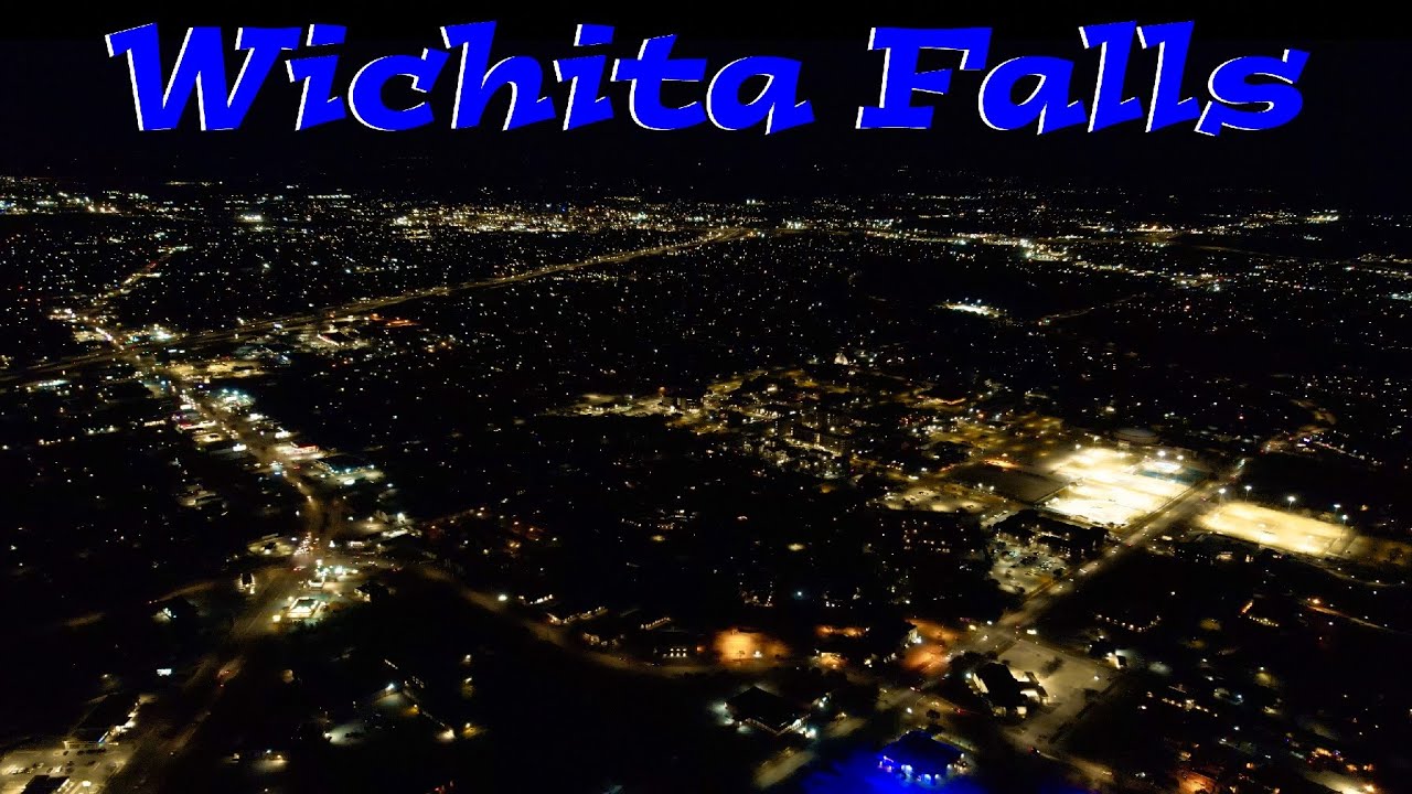 Wichita Falls - by drone [4K]