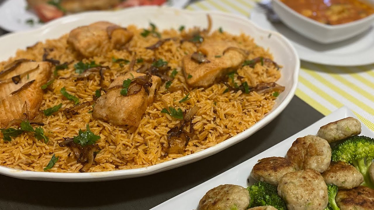 كفتة الحوت ( السمك) 💐 الصيادية ( رز بالحوت ) 💐 شربة الحوت والخضرواتFish Dishes