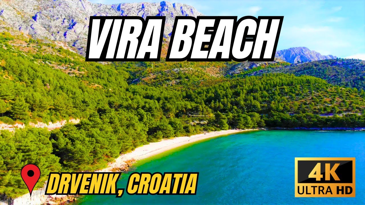 VIRA BEACH - DRVENIK, CROATIA 4K