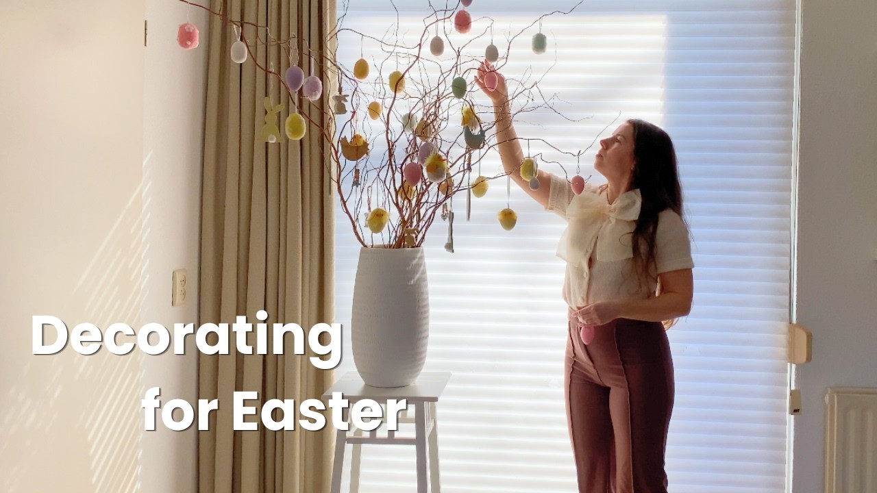 Cozy Easter Decorate With Me | Simple Spring Home Decor 🐣🌷