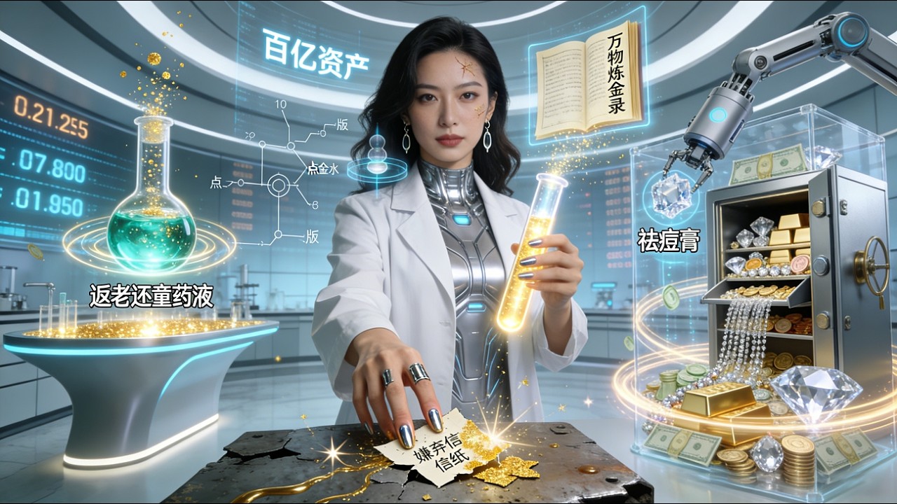 【新剧首发】被渣男嫌棄臉上有疤，她照著《萬物煉金錄》配了瓶祛痘膏，結果一不小心治成了身價百億的煉金女王！