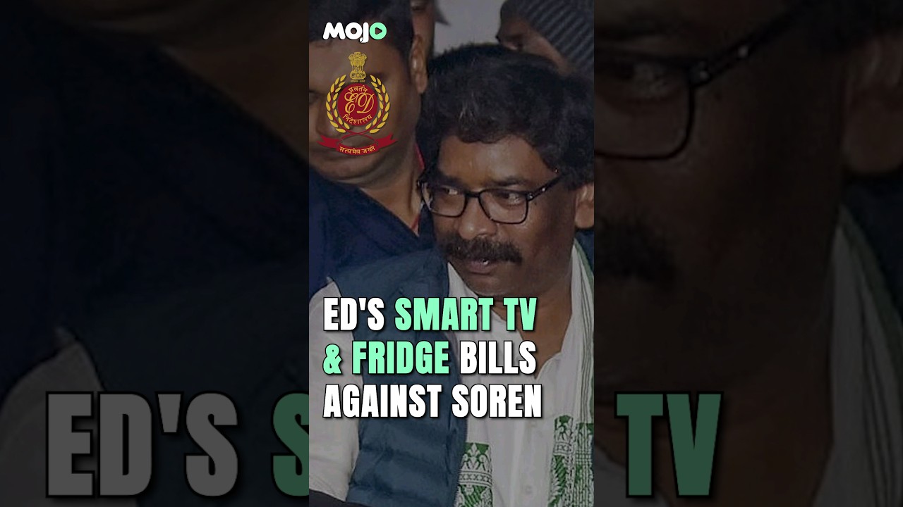 Fridge, Smart TV Reciepts Proof In ED Probe Against Hemant Soren #hemantsoren #ed #news