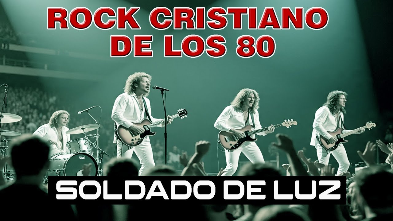 🎸 Rock clásico de los 80 | Soldado de Luz ✝️ Alabanza para vencer la adversidad  ✝️ Estreno 2026 🔥
