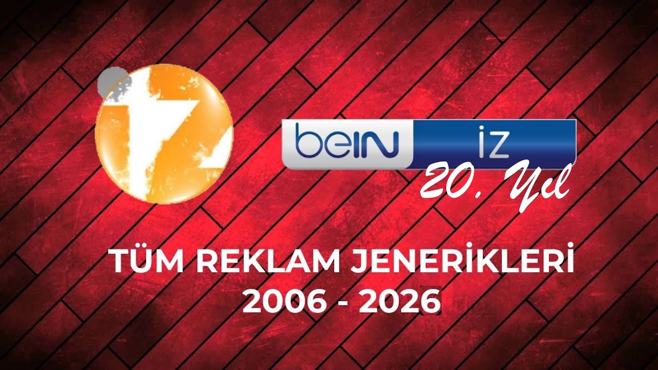 İz TV / beIN İz (Digitürk): Tüm Reklam Jenerikleri - 2006-2026 (20. Yıl Şerefine)