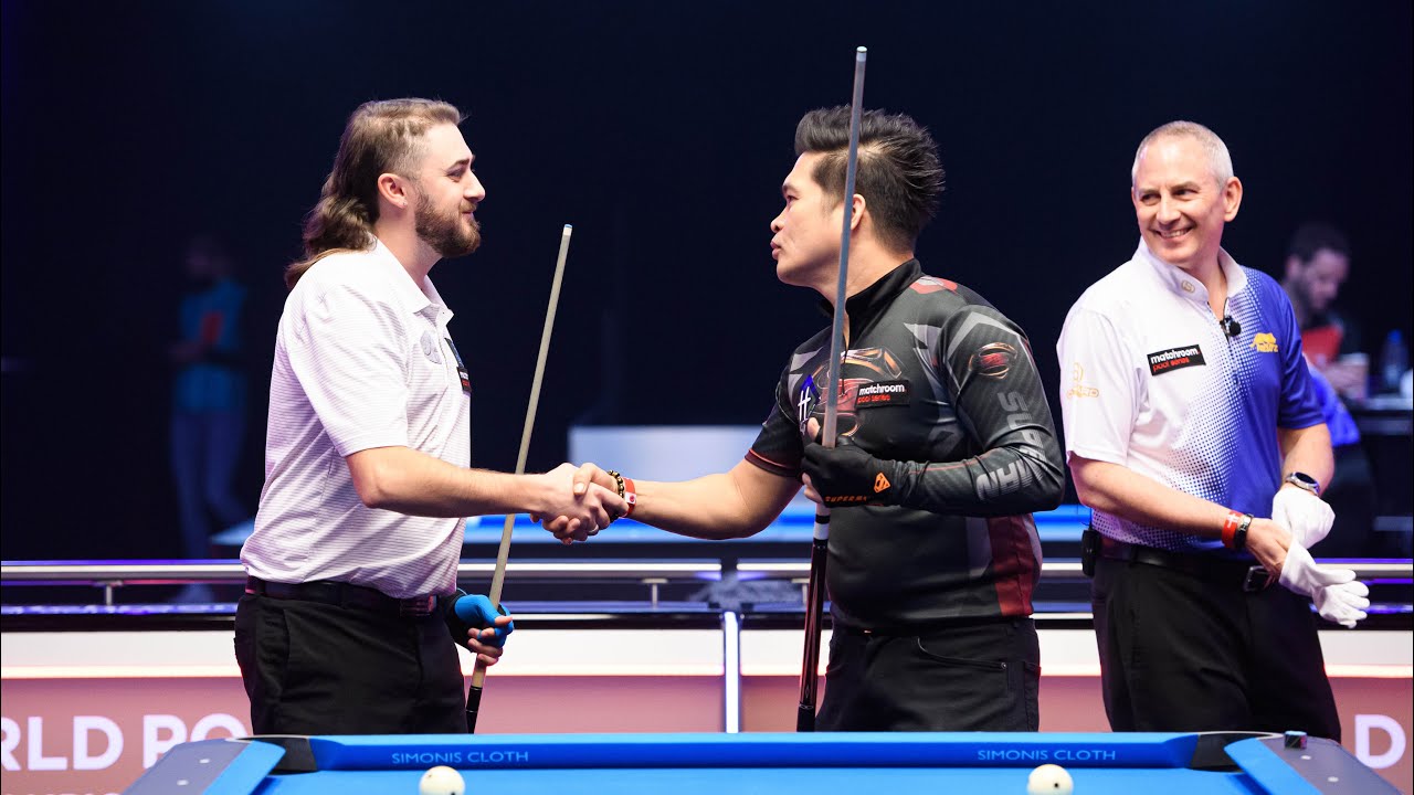 Skyler Woodward vs Roberto Gomez | 2021 World Pool Championship | Last 16
