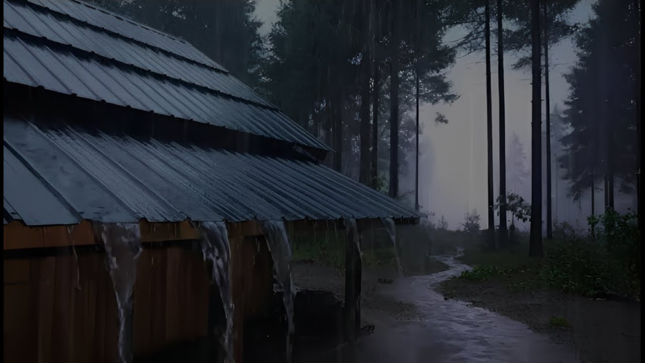 Natural Rain Sounds to Drift You to Sleep | Peaceful Rain for Deep Sleep