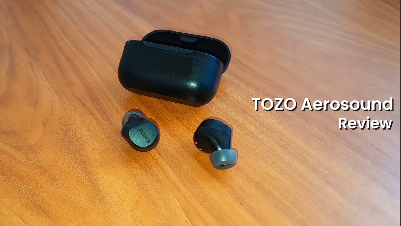 TOZO Aerosound | Audifonos con EXCELENTE AUTONOMIA PROTECCIÓN IPX6 Y ANC Híbrida | Review en Español