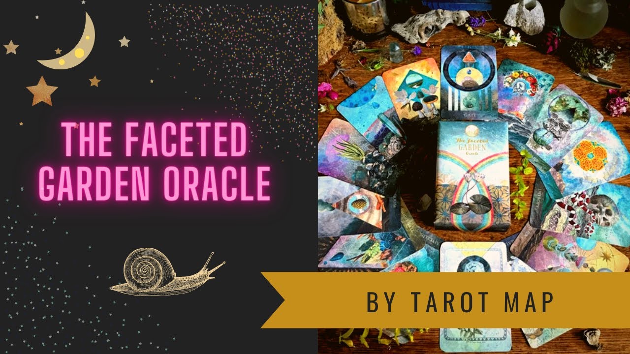 The Faceted Garden Oracle by Claire Mack #tarotmap #fecetedgardenoracle
