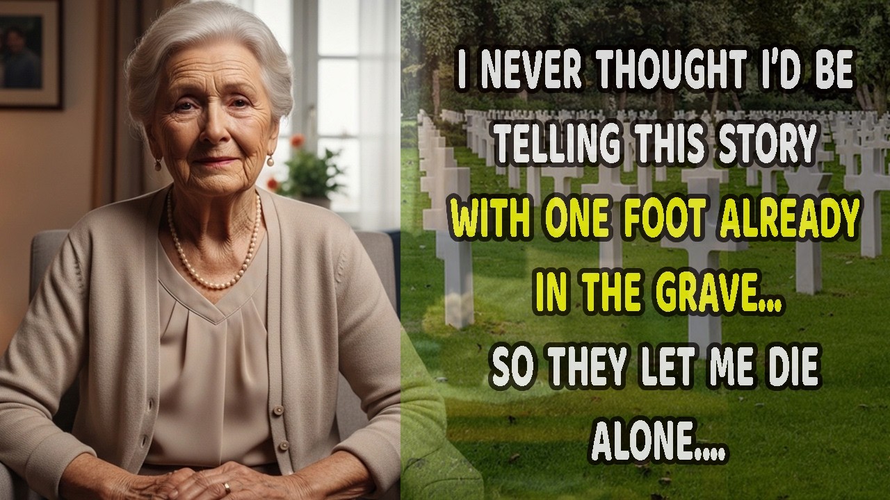 I never thought I’d be telling this story with one foot already in the grave. Grandma true story