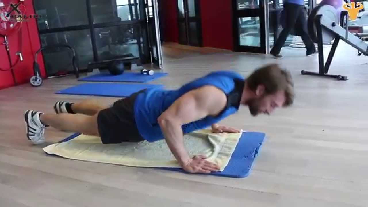 Uitleg van de Push-up (opdrukken)