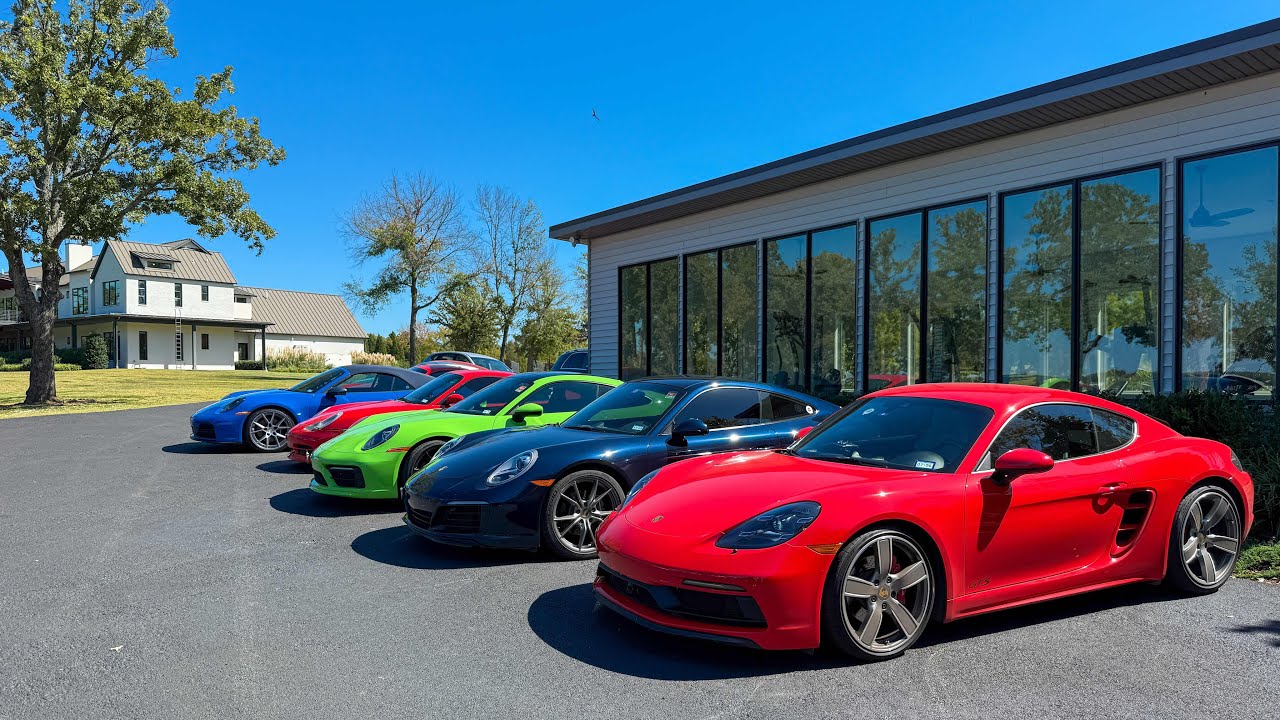 Mavs Million Mansion Tour – Porsche Drive to Cedar Creek Lake | Maverick PCA | GoPro 4K Highlights
