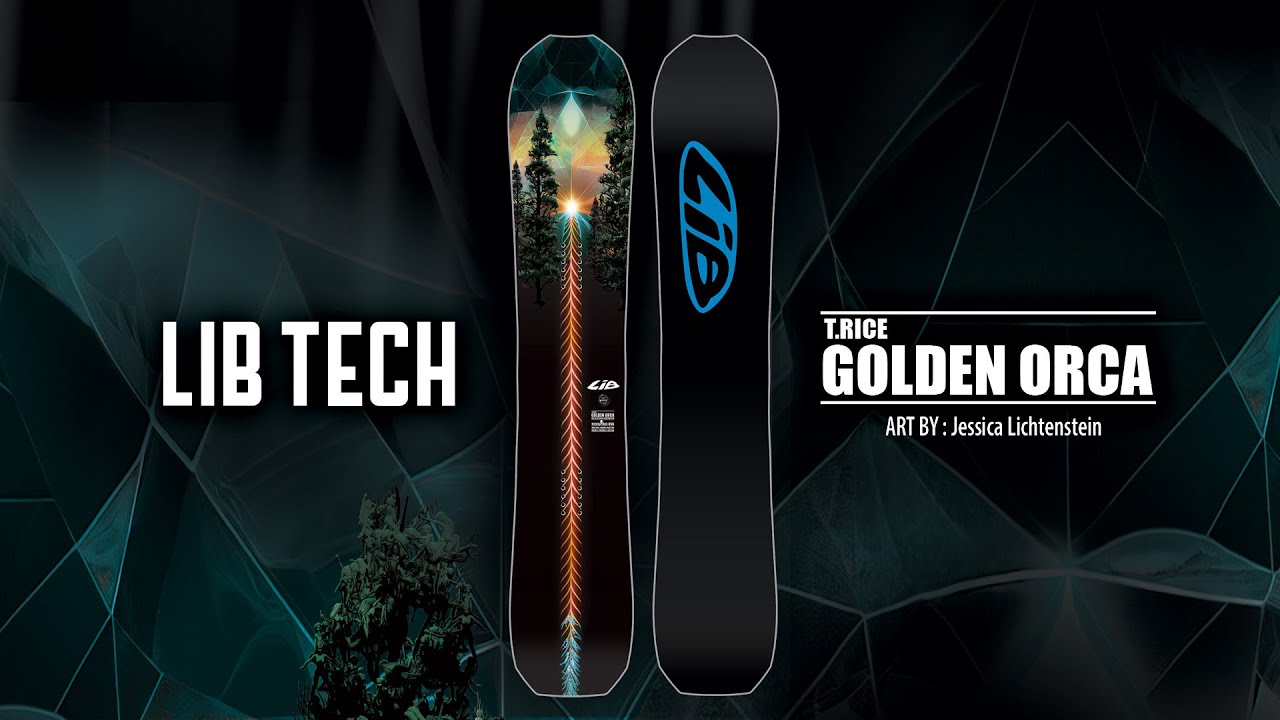 GOLDEN ORCA | 2024-2025 LIB TECH SNOWBOARD