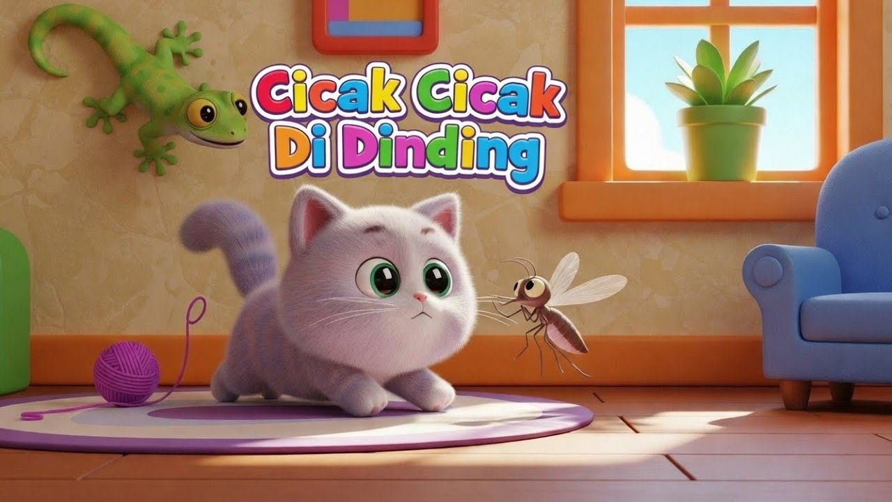 Cicak-Cicak di Dinding || Lagu Anak Indonesia populer 