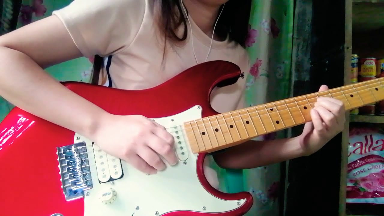 I'll be over you - Toto (Electric Guitar Cover)