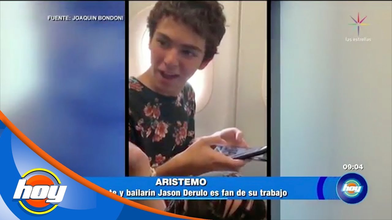 Jason Derulo es fan de Joaquin Bondoni | La nota que anota | Hoy