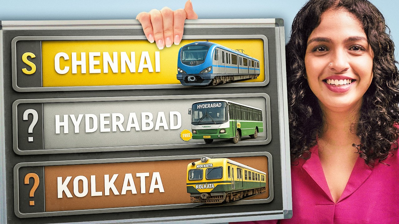 India’s Hidden Public Transport Heroes? Kolkata, Chennai & Hyderabad Explained