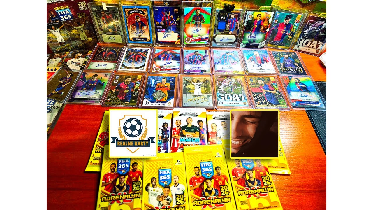 KTO TYM RAZEM WYGRA EL CLASICO!? POJEDYNEK DANIELOS VS REALNE KARTY PANINI FIFA 365, MATCHATTAX 2026