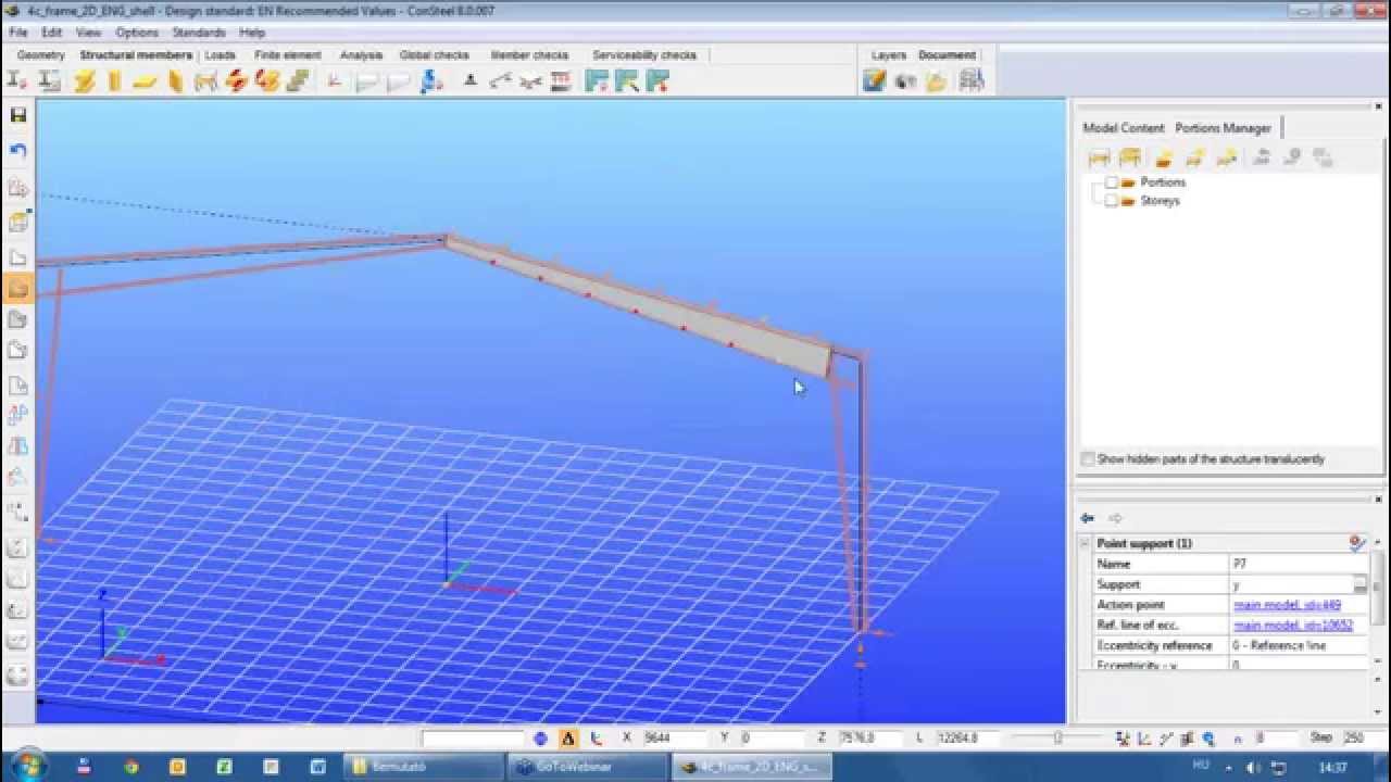 ConSteel webinar - Design of tapered frame according to the EuroCode 3