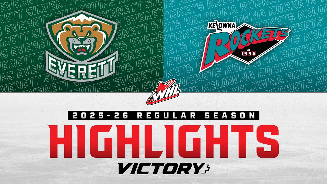 Everett Silvertips at Kelowna Rockets 10/18 | WHL Highlights 2025-26