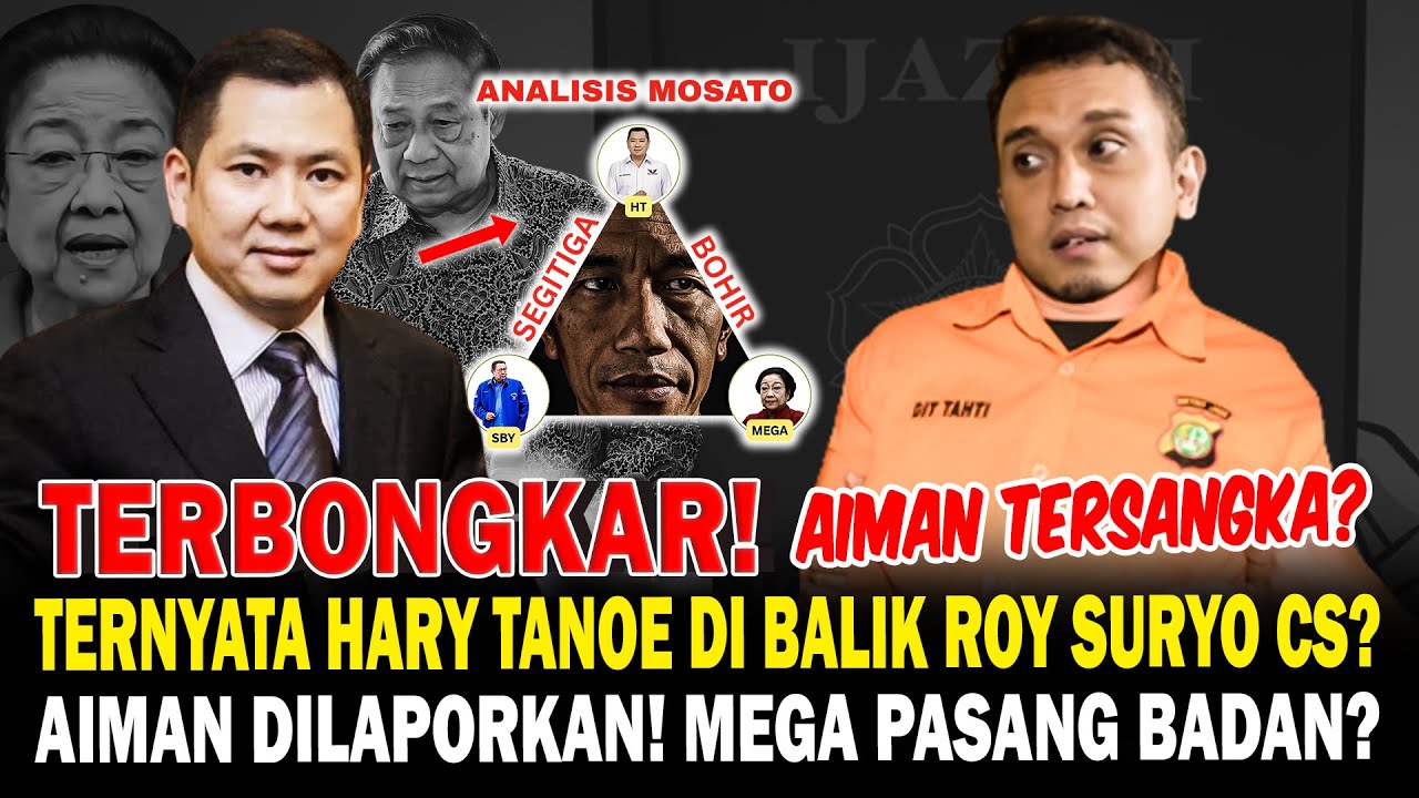 Terbongkar! Ternyata Hary Tanoe di Balik Dukungan ke Roy Suryo cs?